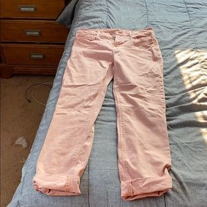 Cute pink boyfriend jeans